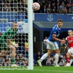 Satu-satunya gol Leandro Trossard memastikan kemenangan 1-0 Arsenal atas Everton (Foto: Reuters/Phil Noble)