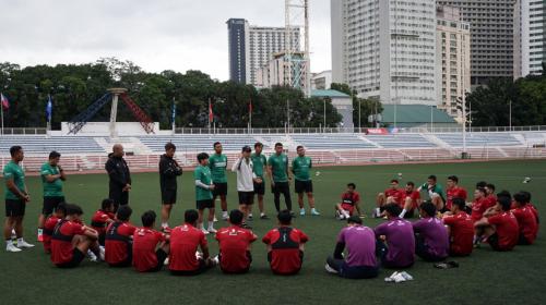 Timnas Indonesia berlatih di Filipina