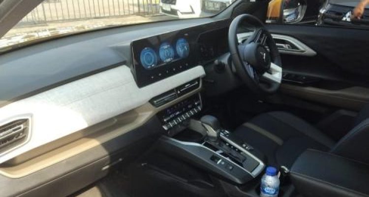 Sekilas tentang interior Mitsubishi All New XForce.  (MPI/Fadli Ramadhan)